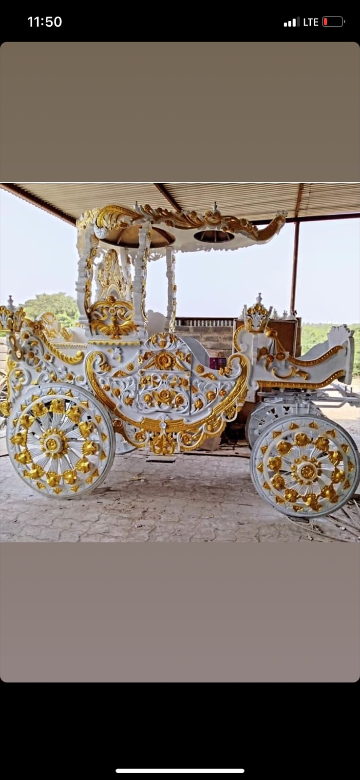 Silver Maharani Baggi